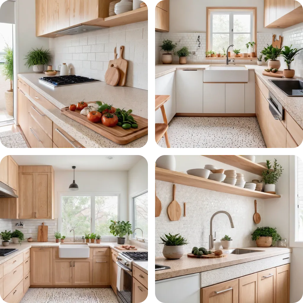 cozy modern kitchen generated by Gendo AI