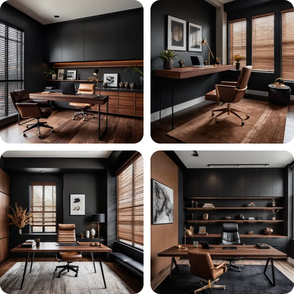 A luxury workspace generated by Gendo AI