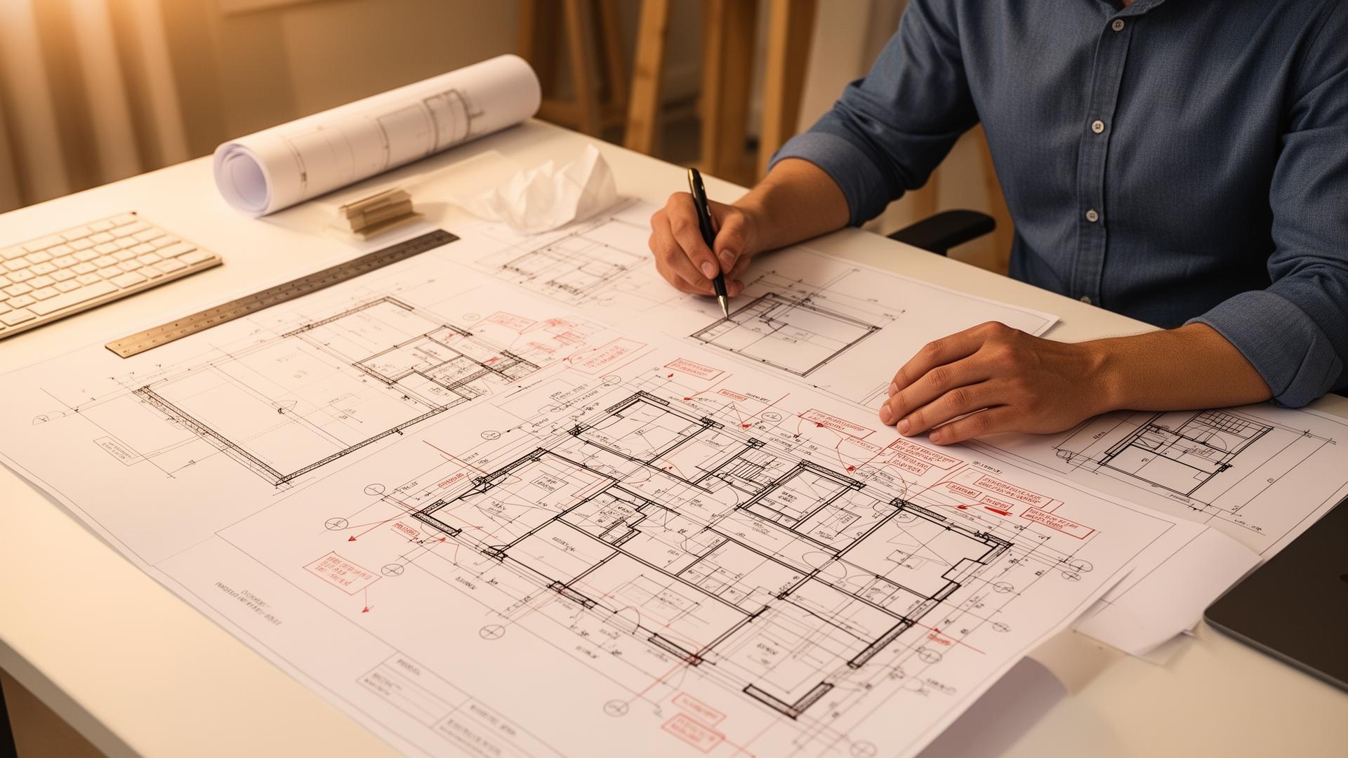 Construction documentation workflow enhanced by AI rendering tools