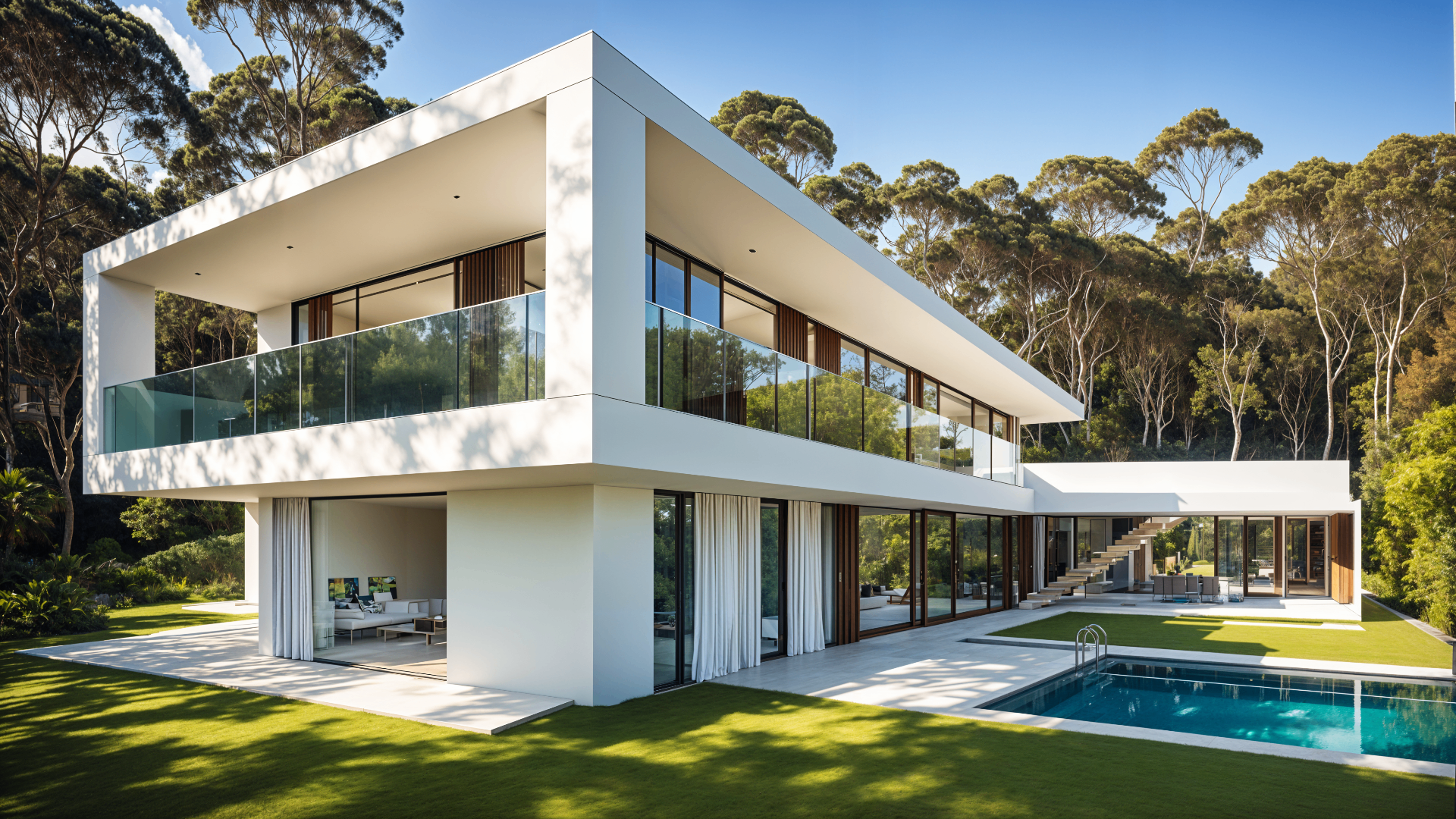 Change material to travertine, keep massing identical