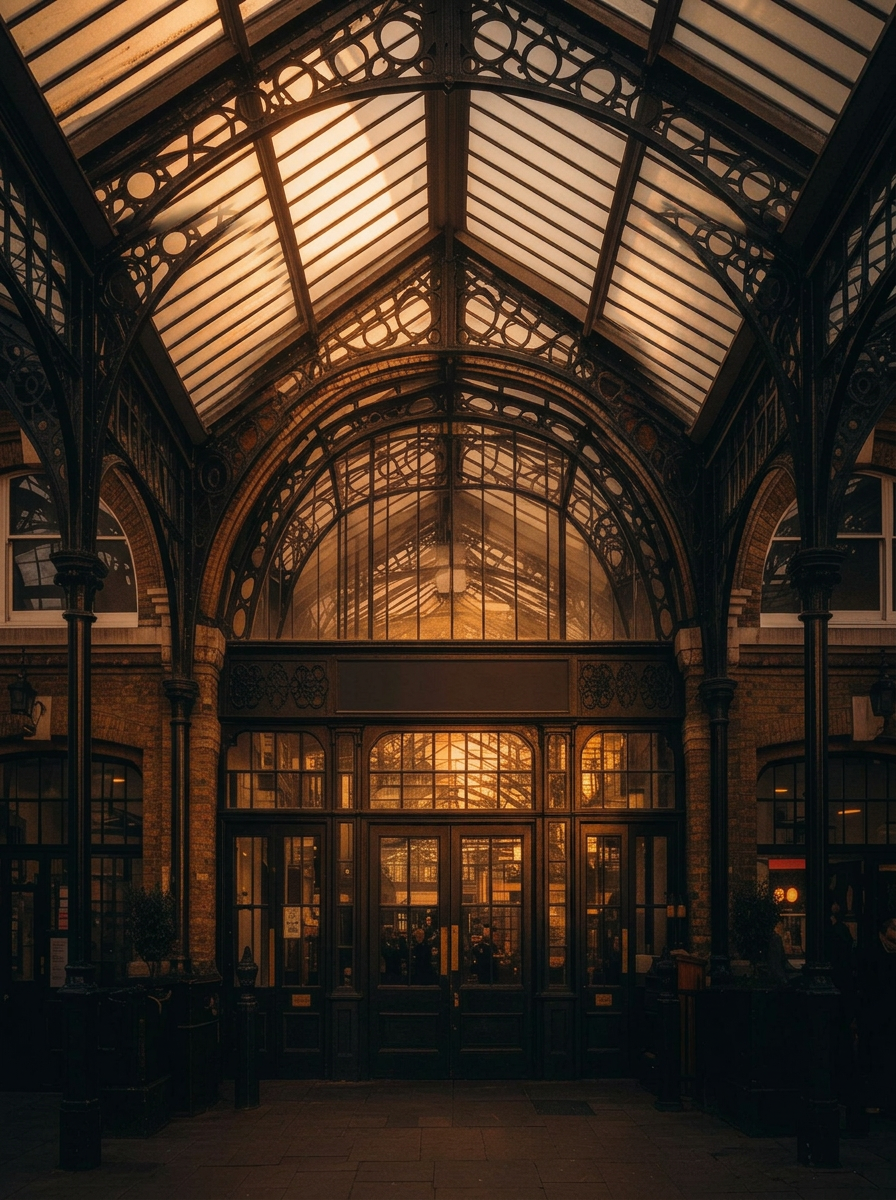Old Spitalfields Market — exterior on Commercial Street