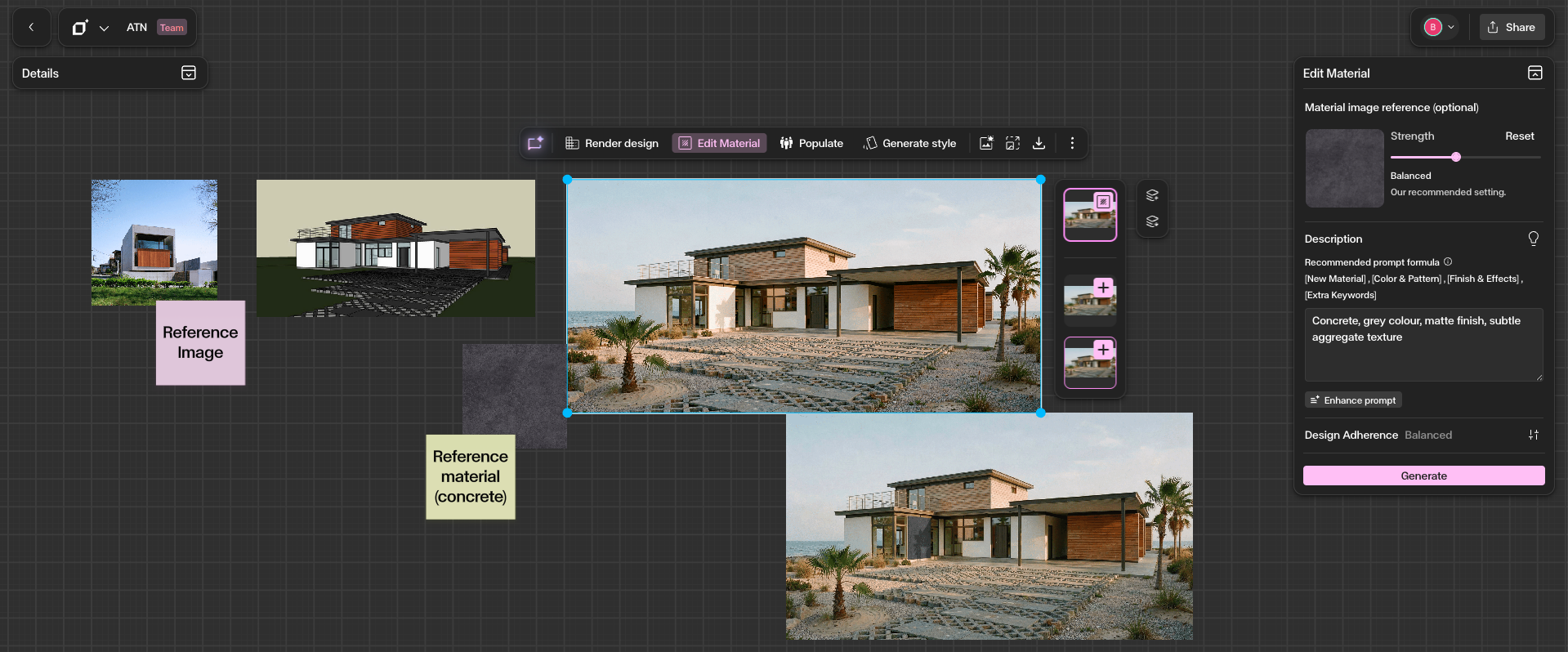 Generate and compare
