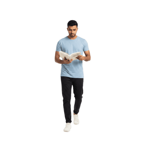 Front-view Indian male walking cut-out PNG