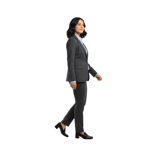 Front-view Unspecified female walking cut-out PNG