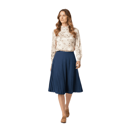Front-view Caucasian female walking cut-out PNG