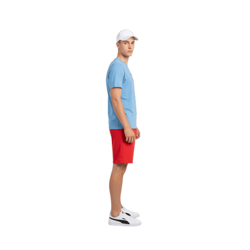 Side-view Caucasian male standing cut-out PNG