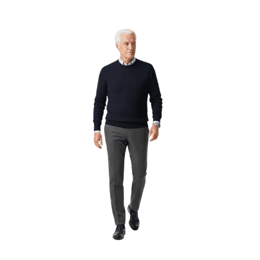 Front-view Caucasian male walking cut-out PNG