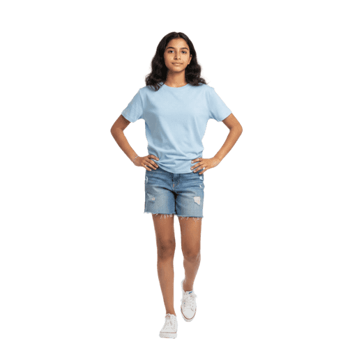 Front-view Indian female walking cut-out PNG
