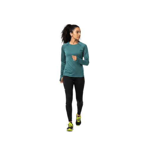 Front-view Arabic female walking cut-out PNG