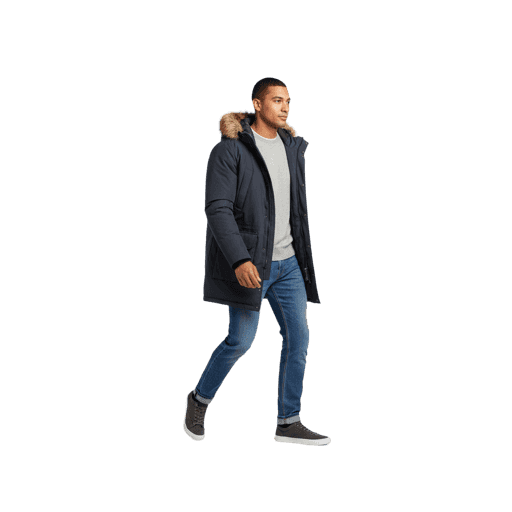Front-view Unspecified male walking cut-out PNG