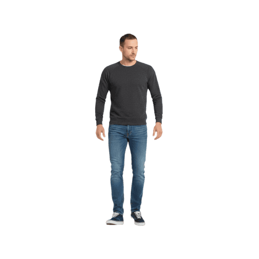Front-view Caucasian male walking cut-out PNG