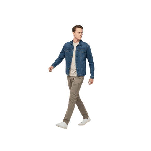 Front-view Unspecified male walking cut-out PNG