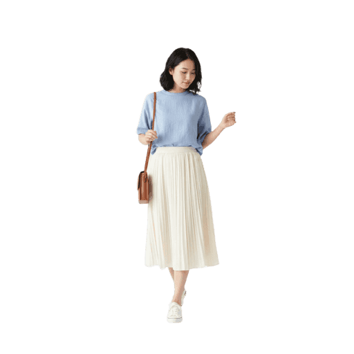 Front-view Unspecified female walking cut-out PNG