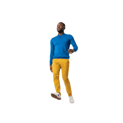 Front-view Unspecified male walking cut-out PNG