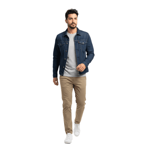 Front-view Arabic male walking cut-out PNG