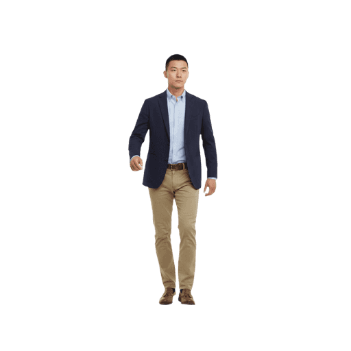 Front-view Unspecified male walking cut-out PNG