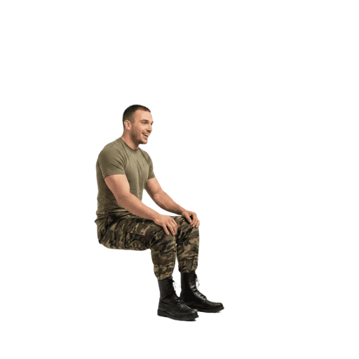 Front-view Caucasian male walking cut-out PNG