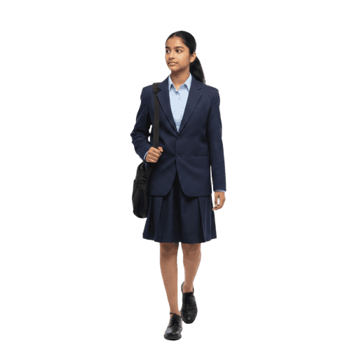 Front-view Indian female walking cut-out PNG